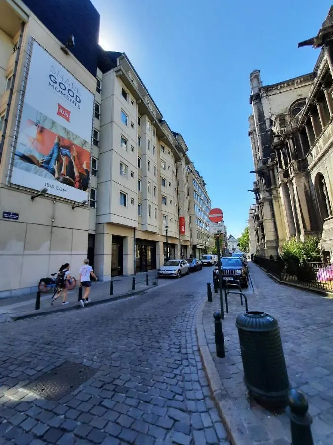 St Catherine - Sweet Home - Bxl - Studio Apartment With City View Brussels